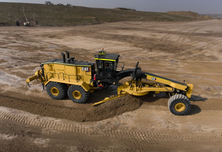 road construction equipment motor grader