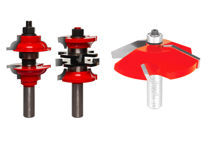 router bits used in making door and window