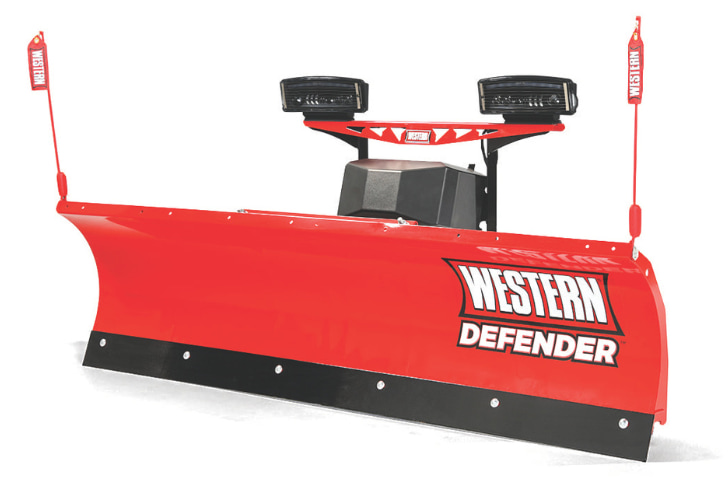 straight blade snow plow