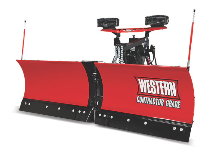 v-blade snow plow