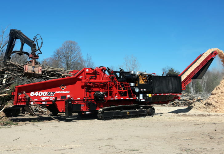 Morbark horizontal Grinder