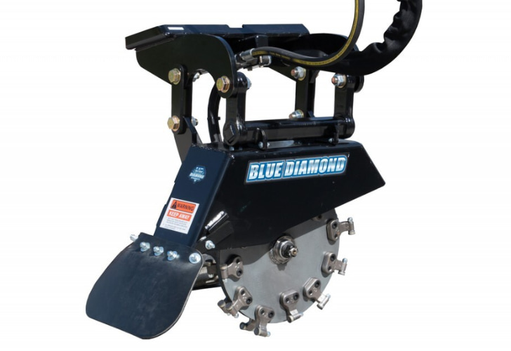 An Attachment Stump Grinder an attachment stump grinder